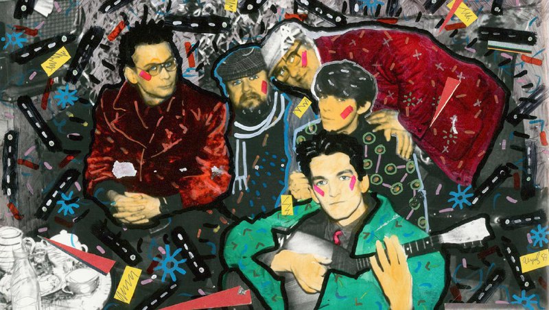 Архивное фото со съемок фильма «Асса» 1987 года