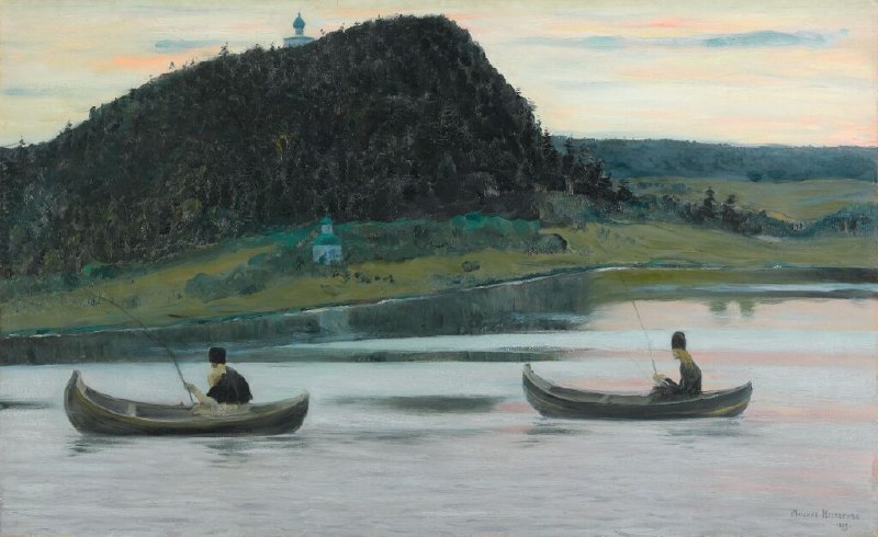 Картина «Молчание» Михаила Нестерова