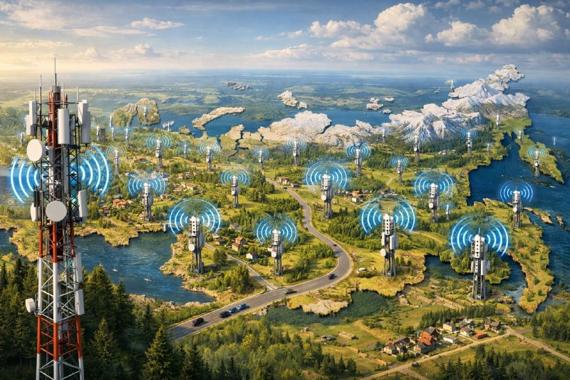 Количество базовых станций в России приблизилось к миллиону, растет доля отечественного оборудования