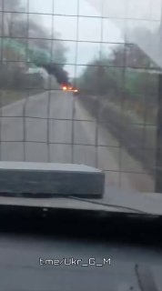 Попадание FPV-дрона по технике ВСУ на Славянском направлении