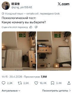 Вирусный тест с комнатами определяет тип личности