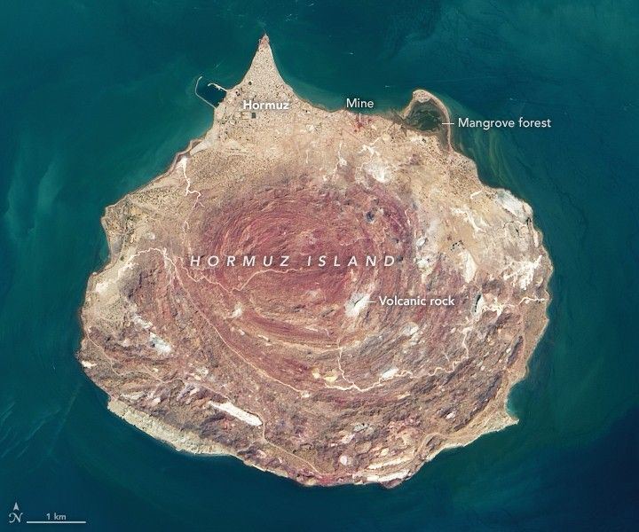 Остров Ормуз: соляные горы и съедобная глина