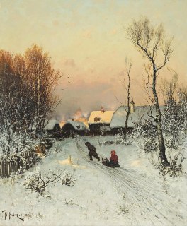 Юлий Клевер: от архитектора к мастеру пейзажа