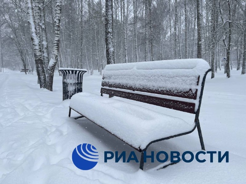 Нижний Новгород накрыло многодневным апрельским снегопадом