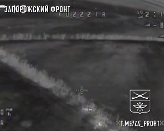 Операторы дронов 38 ОМСБр уничтожили дрон противника "Баба Яга" на Запорожском направлении