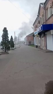 Прилеты по целям в Богодухове Харьковской области привели к пожарам