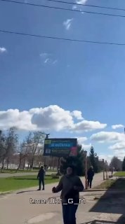 Прилёт дрона «Герань-2» по отделу полиции в Прилуках