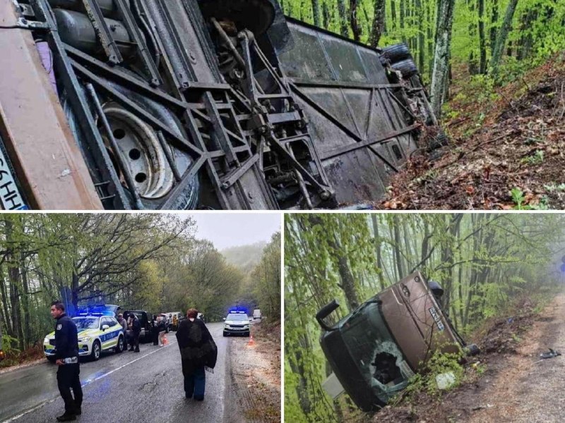 Два украинца погибли и 16 человек пострадали в ДТП с автобусом в Болгарии