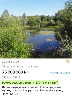 В России продают участки размером с целые страны