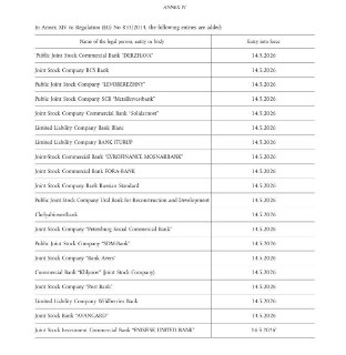 Евросоюз ввел санкции против банка "Авангард"