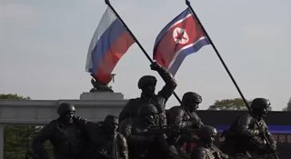 В Пхеньяне открыли мемориал северокорейским защитникам Курска