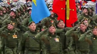 На Красной площади впервые прошел парадный расчет Корейской народной армии