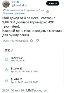 Японец зарабатывает сотни тысяч рублей на постах о походах в туалет в Твиттере