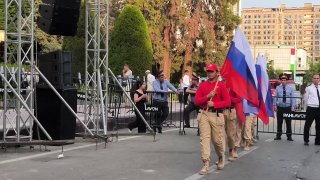 В Душанбе прозвучал гимн России на фоне заявлений о сохранении исторической правды