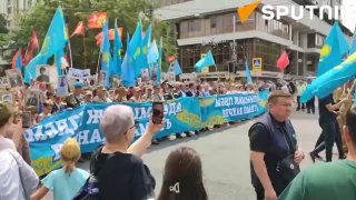 Бессмертный полк. Казахстан. Там помнят подвиг своих героических предков