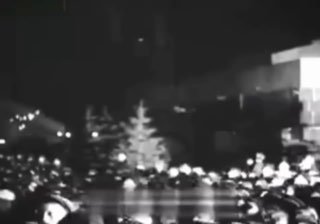 Торжественный салют в Москве в честь Победы 9 мая 1945 года