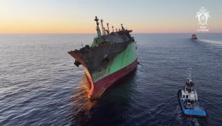 На газовозе "Арктик Метагаз" полностью уничтожены системы управления после атаки БЭК