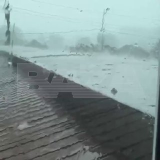 Рейс из Минеральных Вод в Питер задержали из-за сильного града