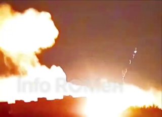 В соцсетях опубликовали видео прилета по Шостке в Сумской области