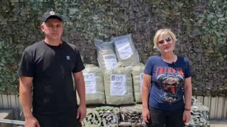 Волонтеры передали средства маскировки и РЭБ для инженерно-сапёрного взвода 8-й ЗРБ