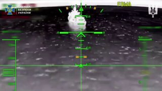 СБУ опубликовала видео атак дронов на российские корабли проектов «Светляк» и «Буян»
