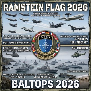 НАТО начинает авиационные учения Ramstein Flag 2026 вблизи границ с Россией