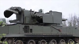 Модернизированная «Тунгуска-М1» ВС РФ на Добропольском направлении
