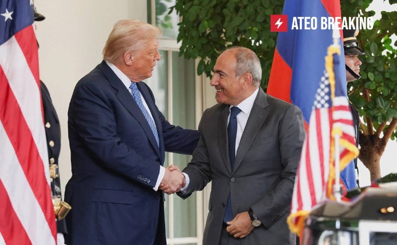 Трамп поздравил Пашиняна с победой на выборах в Армении