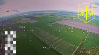 Работа операторов дронов-перехватчиков ПВО 58-й армии на Запорожском направлении