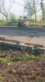 Боевик ВСУ показал уничтожение российской беспилотной платформы НРТК