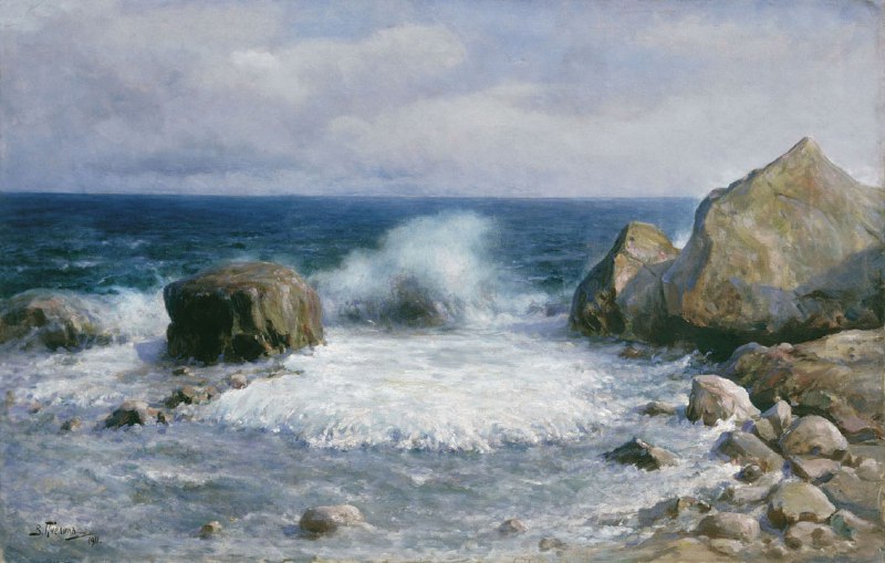 Картина Владимира Пчёлина «Море» (1911)