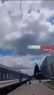 Работа украинских ПВО в Сумах