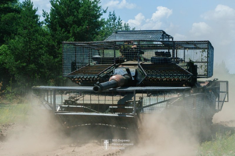 В 160-й ОМБр ВСУ замечен танк M1A1 AIM Abrams