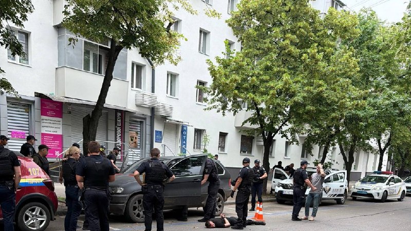 В центре Днепропетровска произошла перестрелка