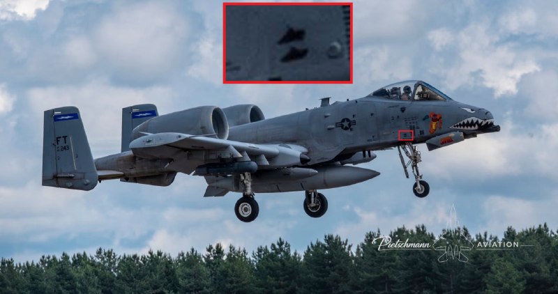 Штурмовики A-10 Thunderbolt II используются ВВС США для патрулирования Ормузского пролива