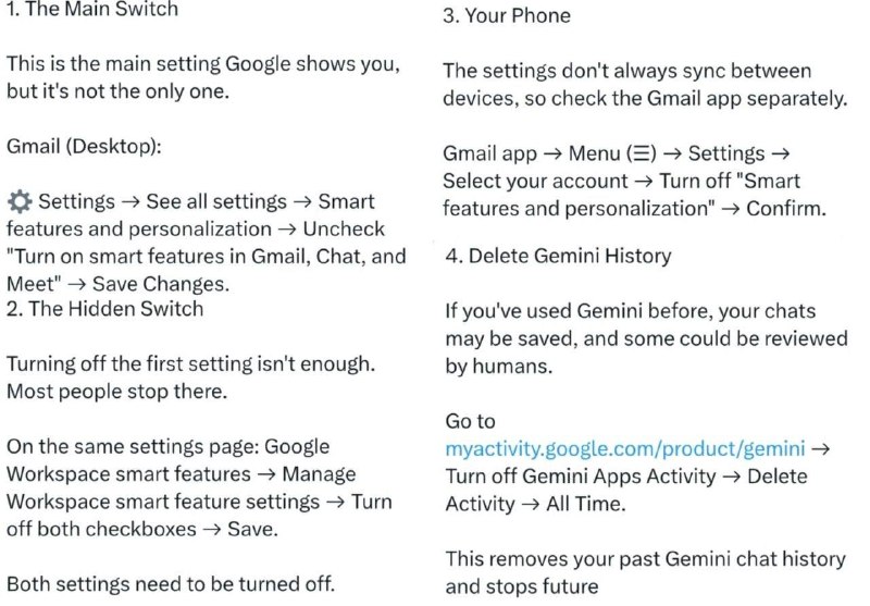 Google внедряет ИИ-функции в Gmail по умолчанию, вызывая опасения пользователей
