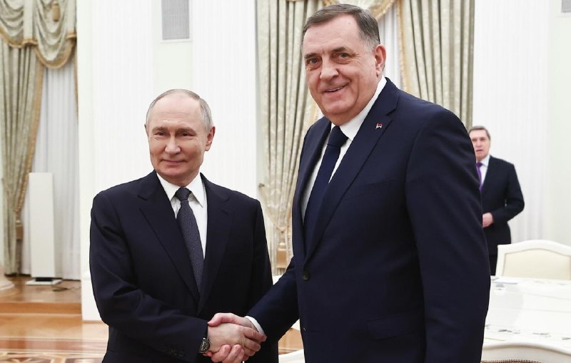 Глава правящей в Республике Сербской партии поддержал решение Путина не допускать масштабных ударов по Украине