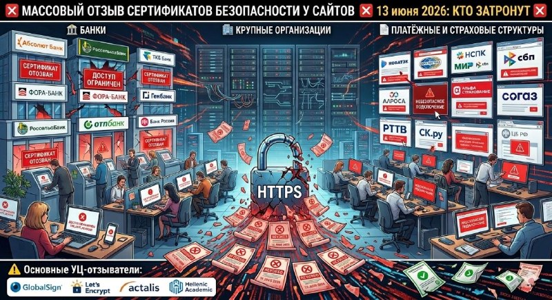 Информационная война против российской цифровой инфраструктуры: отзыв TLS-сертификатов