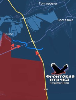 Успехи ВС РФ на Запорожском направлении в районе Речного и Веселянки
