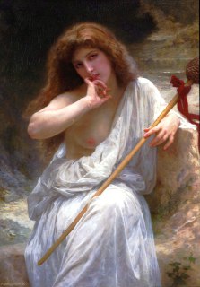 Картина Вильям Бугро «Вакханка» (1899)