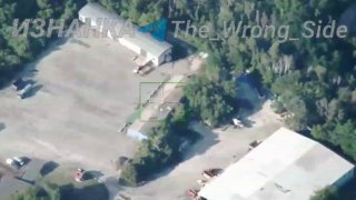 Удар дроном «Герань» по складу украинских БПЛА в Запорожье