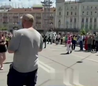 В Киеве гей-парад был прерван из-за объявления воздушной тревоги