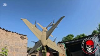 Российское ПВО-дроном "Ёлка" успешно перехватило украинский ударный БпЛА