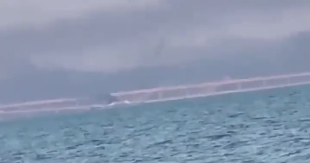 Налет БПЛА на Керченскую переправу: три парома в районе порта Кавказ получили повреждения