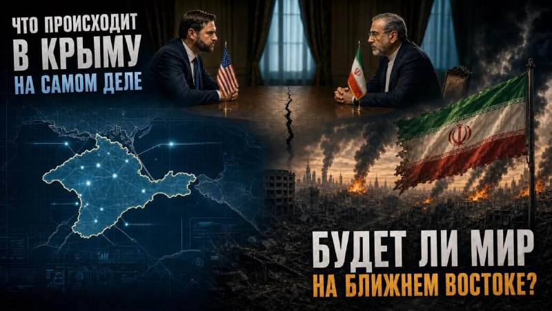 Что происходит в Крыму на самом деле? АЗС и мосты горят на Украине. Почему на Ближнем Востоке не будет мира.
