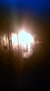 Видео пораженного сухогруза