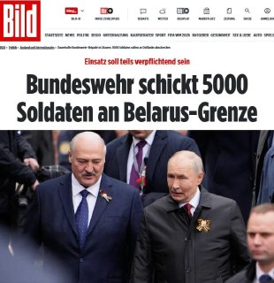 Германия стягивает танки в Литву на фоне подготовки Вильнюса к мобилизации