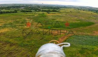 Бойцы 33-го полка уничтожили тяжелый БПЛА противника с помощью дрона-перехватчика