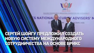 Шойгу предложил создать в БРИКС механизмы оперативного реагирования на ЧС