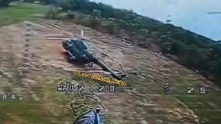 Оппозиция Мьянмара применила FPV-дроны для поражения вертолета Ми-17